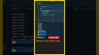 Python WHILE loop explained, Python Tutorial For Beginners, Learn Python, Python In Telugu #shorts