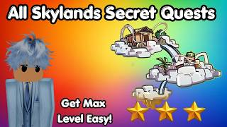 How to Complete All Skylands Secret Quests in Blox Fruits
