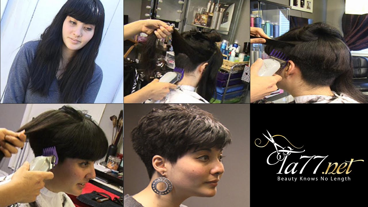 Wednesday - Pt 2: Long to Clipper Cut Crop (Free Video)