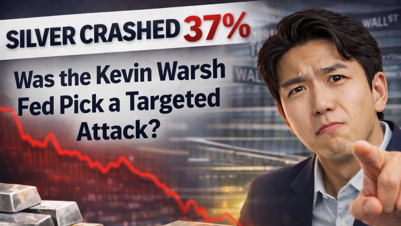 SILVER CRASHED 37%: Was the Kevin Warsh Fed Pick a Targeted Attack?