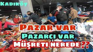 Kadıköy bit pazarı farklı günde kuruldu, gidenler şanslı çıktı, ürünler çok ucuz istediğini al