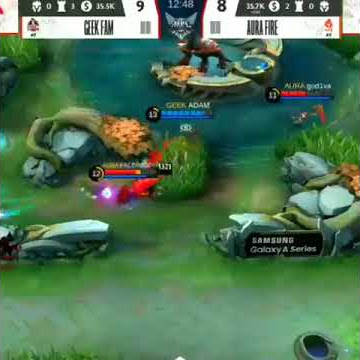 MOMENTS GEEK FAM VS AURAFIRE MOBILE LEGENDS