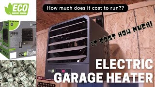 HOW MUCH DOES IT COST TO RUN AND HOW LOUD IS IT? KING ELECTRIC GARAGE HEATER  - YouTube