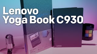 Lenovo Yoga Book C930 hands-on: A futuristic and quirky 2-in-1 with E Ink display