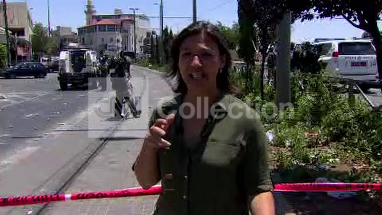 JERUSALEM-STUN GRENADE NEXT TO CNN REPORTER