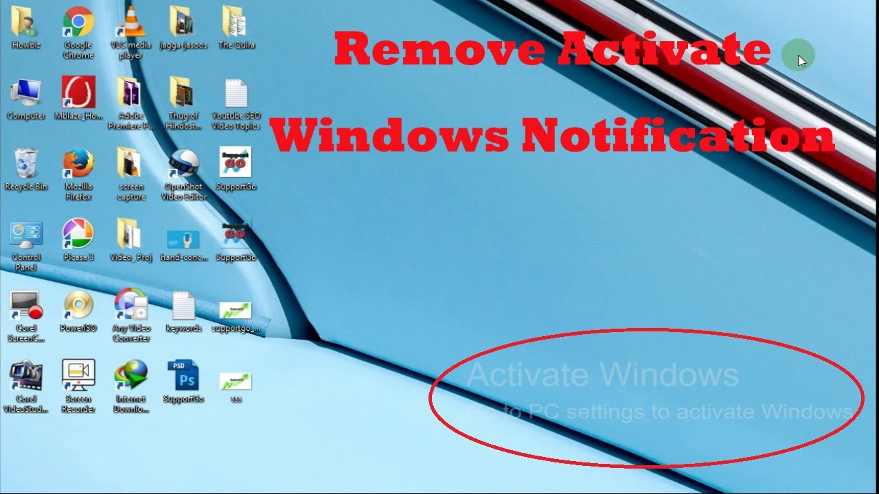activate windows watermark