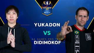 SFV: Yukadon vs AAG | DidimoKOF - Capcom Cup 2017 - CPT2017