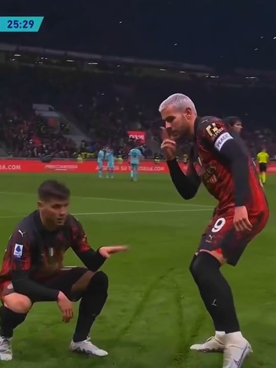 Theo Hernandez Celebration🤩❤️