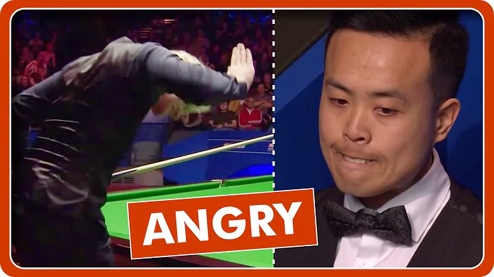 Le migliori reazioni degli giocatori di snooker arrabbiati