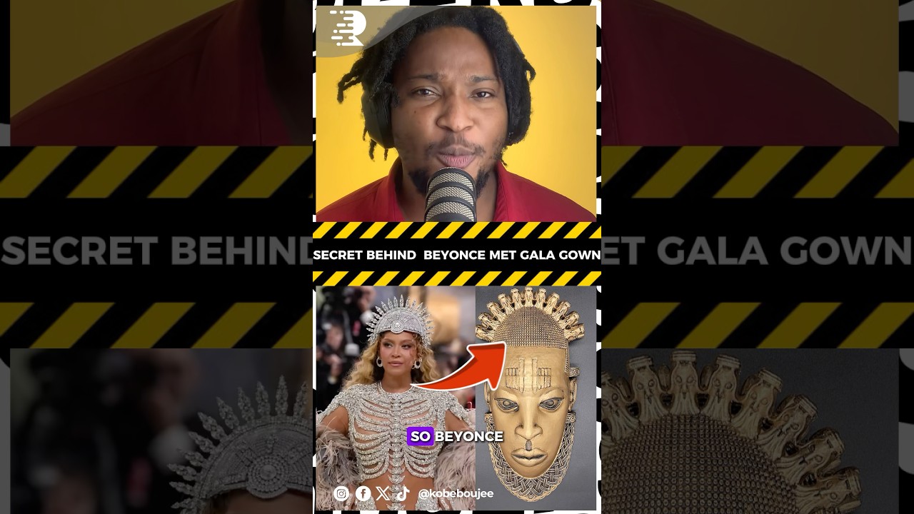 SECRET BEHIND BEYONCÉ MET GALA SKELETON GOWN AND CROWN 🇬🇭😳