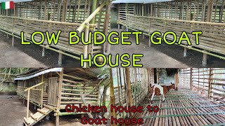 LOW BUDGET GOAT HOUSE  | BAMBOO GOAT HOUSE  | FARMER SQUAD