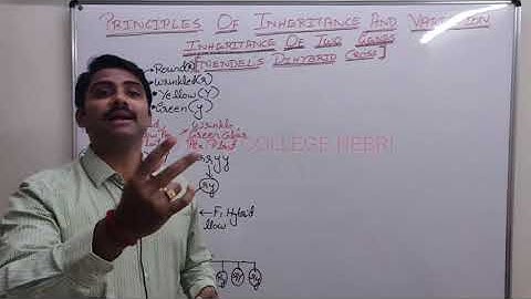 II PU BIOLOGY;Chapter-5; Principles of Inheritance & Variations; Part-9;Lecture by Mr. Sunil Chittal