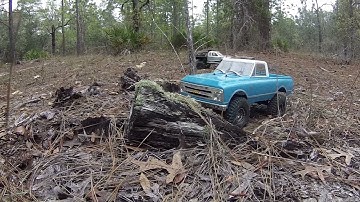 going trailing with the AXIAL SCX10 ii and the REMO HOBBY