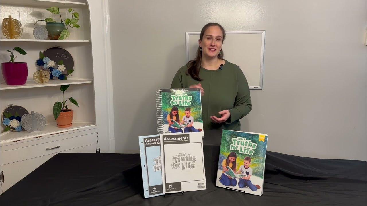 Look Inside the Book BJU Press Bible 3 Truths for Life, 1st edition