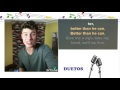 Cante com Shawn Mendes - Treat you Better - Karaoke