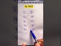 Drawing  a checkered path with numbers 1 to 10#maths#shorts#quiz#drawing#line#games #funny