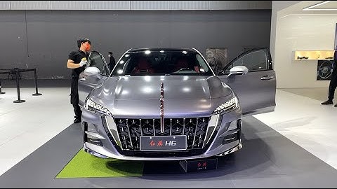 2023 FAW HONGQI H6 2.0T 8AT FirstLook Walkaround—2022 Guangzhou Motor Show - 天天要聞