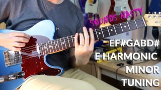EFGABD E Harmonic Minor Tuning How Does It Sound