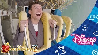 Disney Channel Dares | Thomas and Booboo | Scary Ride Challenge 🎢 | Official Disney Channel Africa