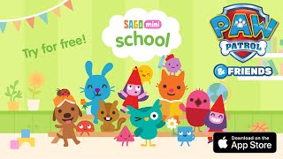 NEW Sago Mini School! Educational App for Kids Resimi