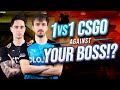 What Happens When You 1v1 Your BOSS In CS:GO?! ft. es3tag & HenryG