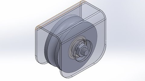 How to Assembly a Sliding Gate Wheel System in SolidWorks | 3D CAD Tutorial for Beginners