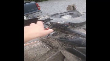 Canam G2 Rear Diff totaled