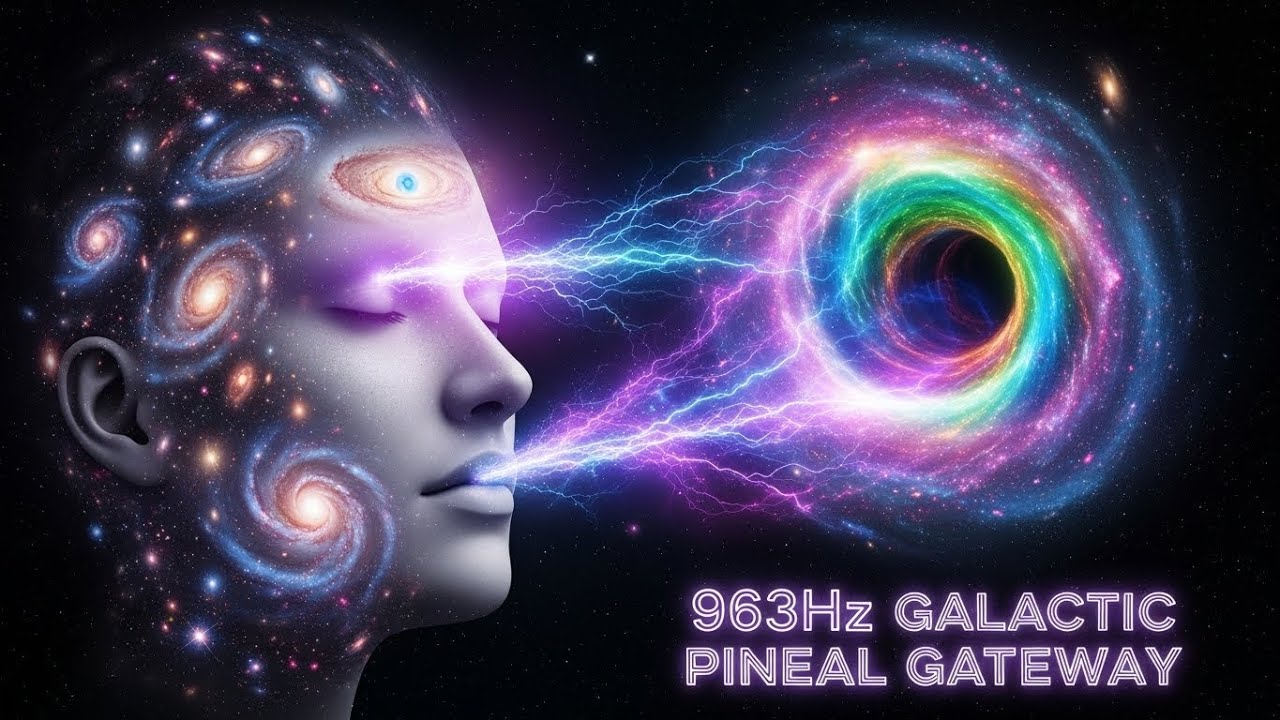 963Hz Crown Activation Music for Enlightenment and Higher Self Connection