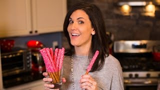 Quick & Tasty Dipped Pretzel Sticks!