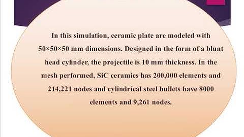 Numerical and analytical simulation of ballistic projectile penetration due to high velocity ...