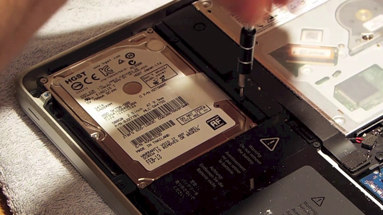 macbook pro 2012 hard drive replacement cost