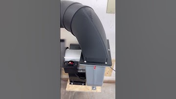 Getting more work done on my 3D printed dust collector #tools #woodworking #3dprinting