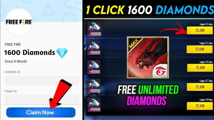 Free Fire Max Diamond Trick 2023, How To Get Free Diamonds In Free Fire  Max