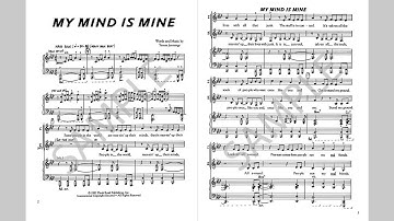 My Mind Is Mine - MusicK8.com Singles Reproducible Kit