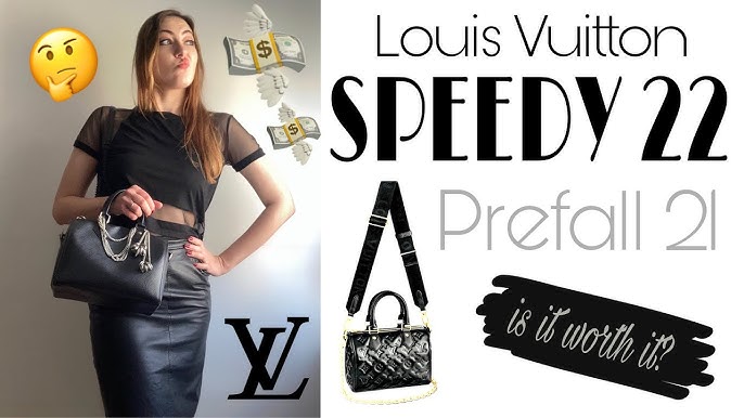 Drooling over the fall / winter styling of this Louis Vuitton Bandouliere  Speedy in D…