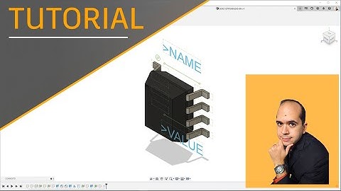 Create your own electronics parts in Fusion 360: Video 4 Making a 3D Package