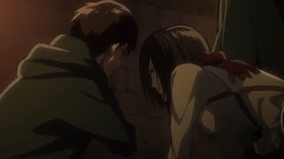 Eren tells Mikasa to shut up | Attack on Titan Season 1 clip