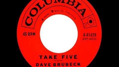 Dave Brubeck Quartet - Take Five [Columbia 41479, 45 rpm, 1959, mono]