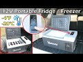 12V Portable Fridge / Freezer For Your Car - ASTROAI 16 Quart (15 Liter)