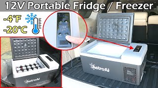 12V Portable Refrigerator / Freezer For Your Car - 16 Quart (15 Liter)