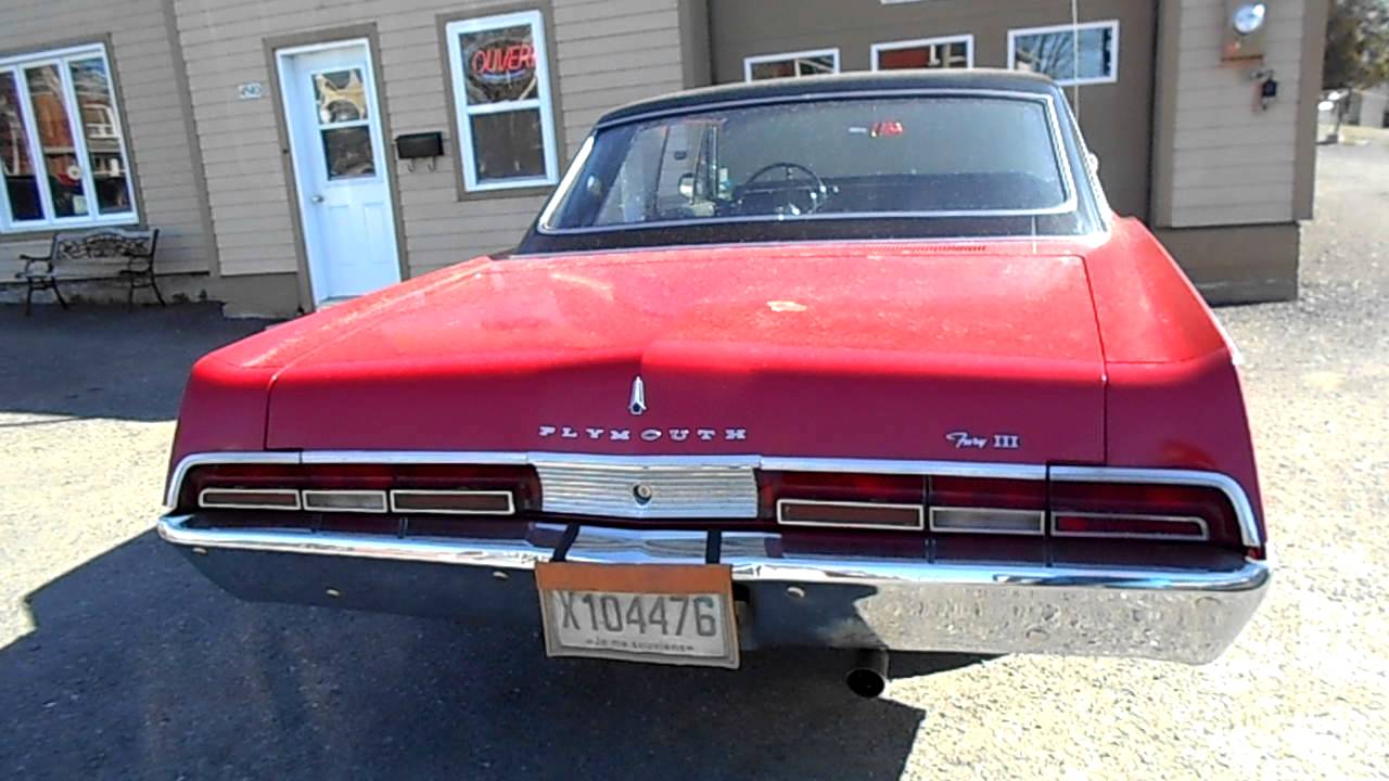 1967 Plymouth Fury Iii You 1967 Plymouth Fury Iii