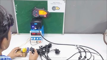 Speed Sensor Real-Time Testing Video