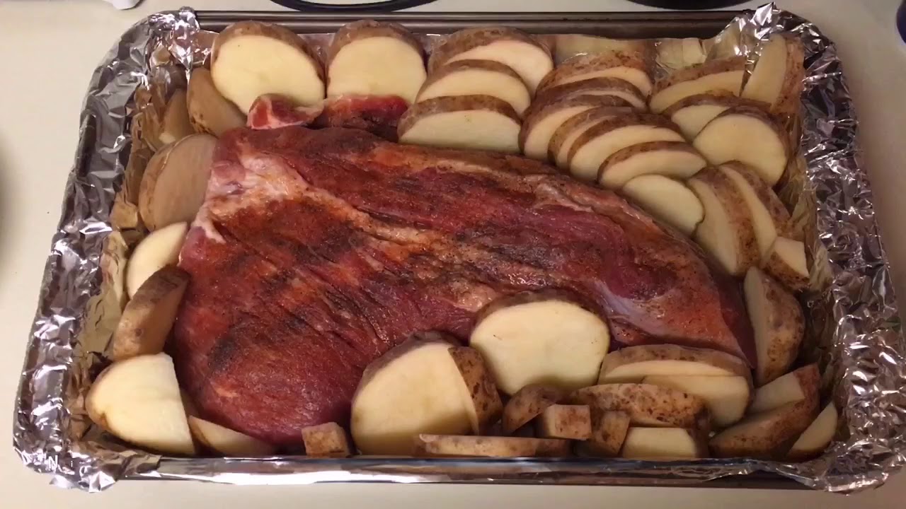 3 lbs of Meat & 4 potatoes cooked with only 15 minutes of Electricity