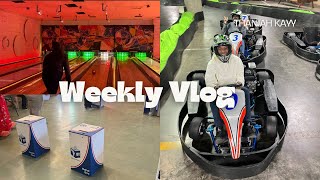 VLOG | GO KARTING | BOWLING | GOING HOME