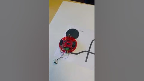 Black line mover using MSP430G family 2553. #texasinstruments #msp430Gxxxx