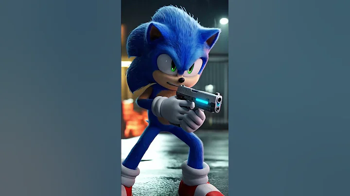 Sonic Is TERRIFIED of This WEIRD Shadow! 😂  #funnyshorts #sonic