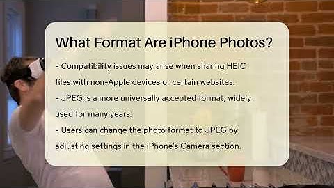 What Format Are iPhone Photos? - Talking Tech Trends