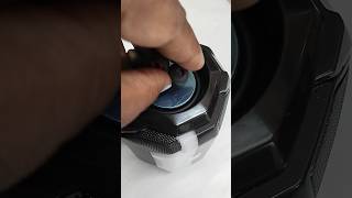 black Bluetooth sound speaker 🔊 bass test #bluetoothspeaker #bassmusic #sortsvideo
