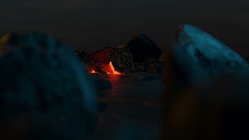 Lava Blender Fluid Simulation