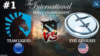 МАТЧ ДНЯ! | Liquid vs EG #1 (BO3) The International 2019